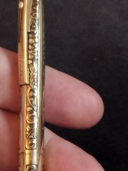 Pix vintage Sheaffer 12k RGP Made In USA