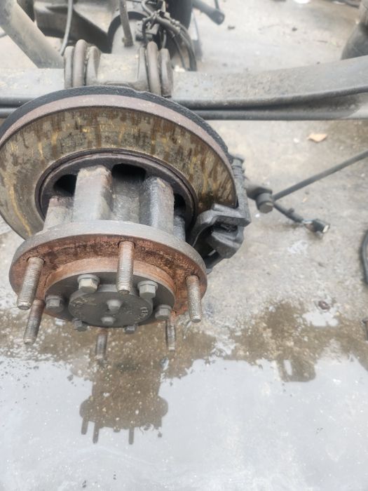 Punte spate completa roti duble Ford transit euro 6