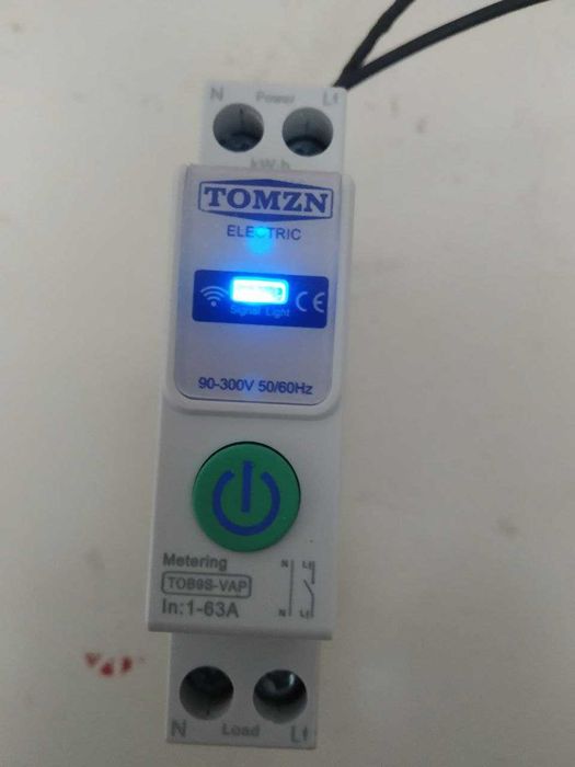 Умный автоматический выключатель WiFi  Алиса , Smart Life 63А