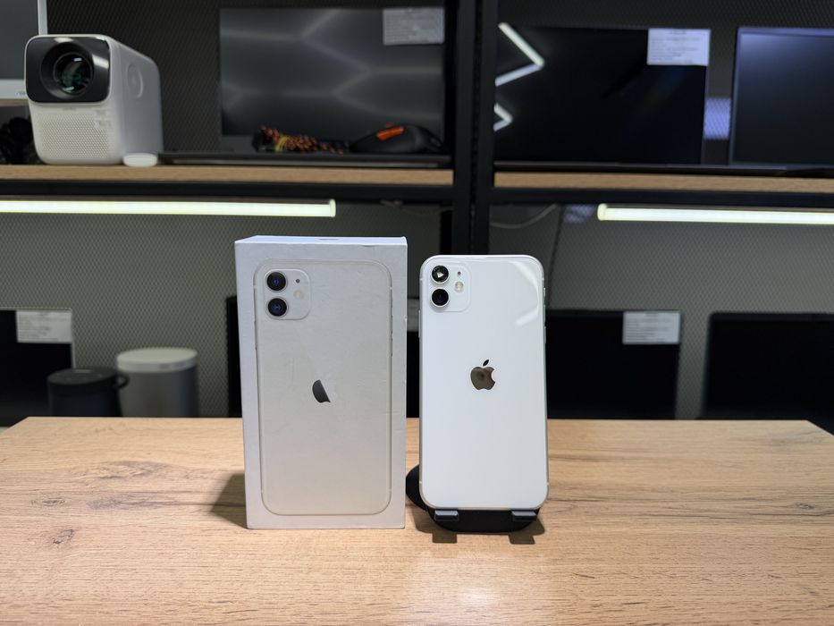 iPhone 11, 128 GB, белый, АКБ68%, 2298/А10