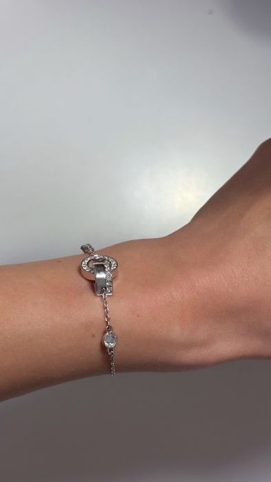 Swarovski гривна с кристали
