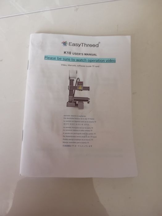 3д принтер easy thread k10