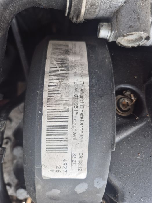 Motor 1.9 vw skoda bsw diesel
