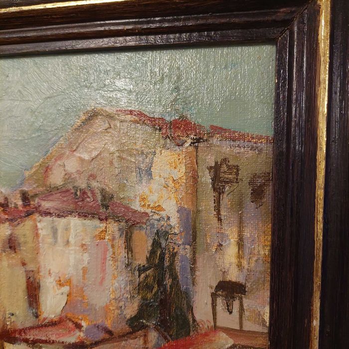 Картина пейзаж-маслени бои 1992, Г.Генов