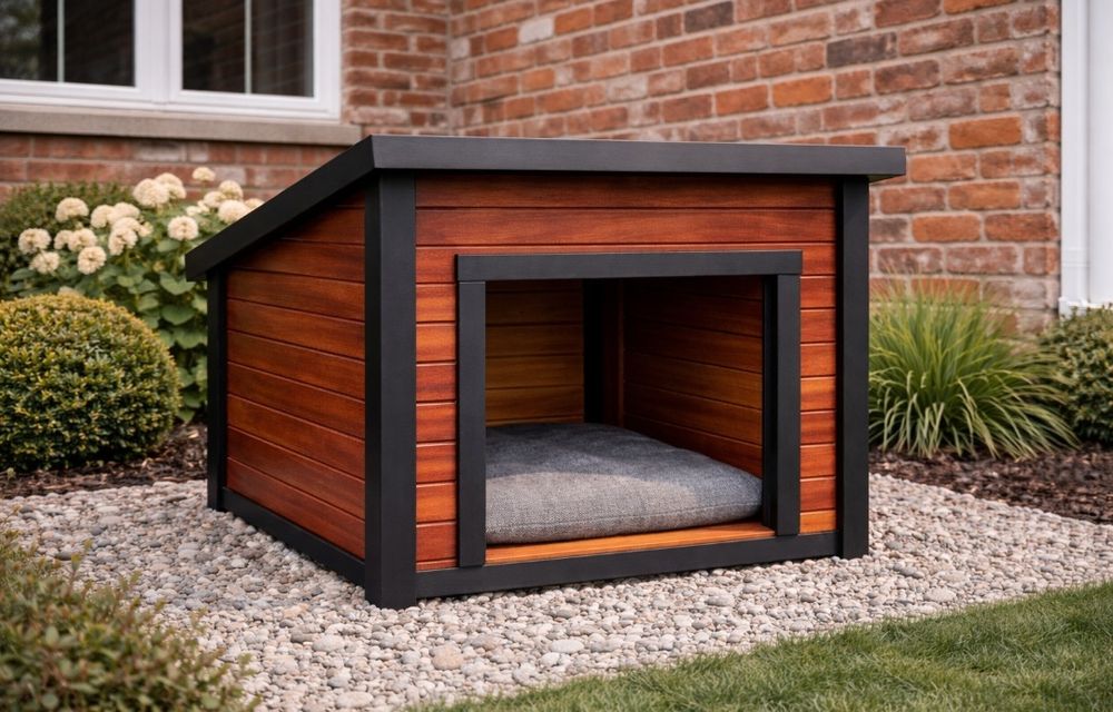 Cușcă Câine izolată, model rezistent - Acoperiș rabatabil - Toate taliile