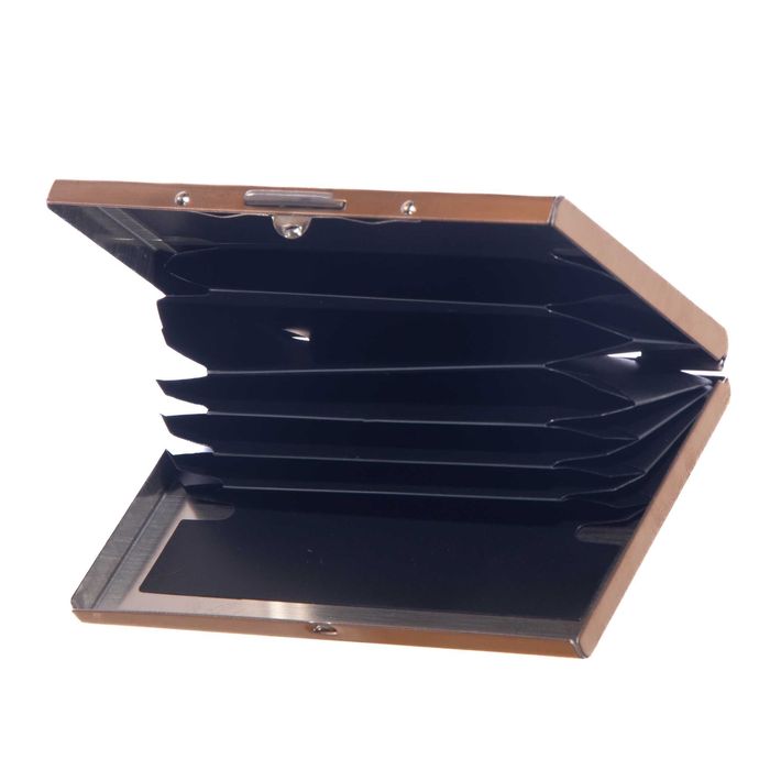 Suport cărți de vizită din metal – personalizabil prin gravură laser