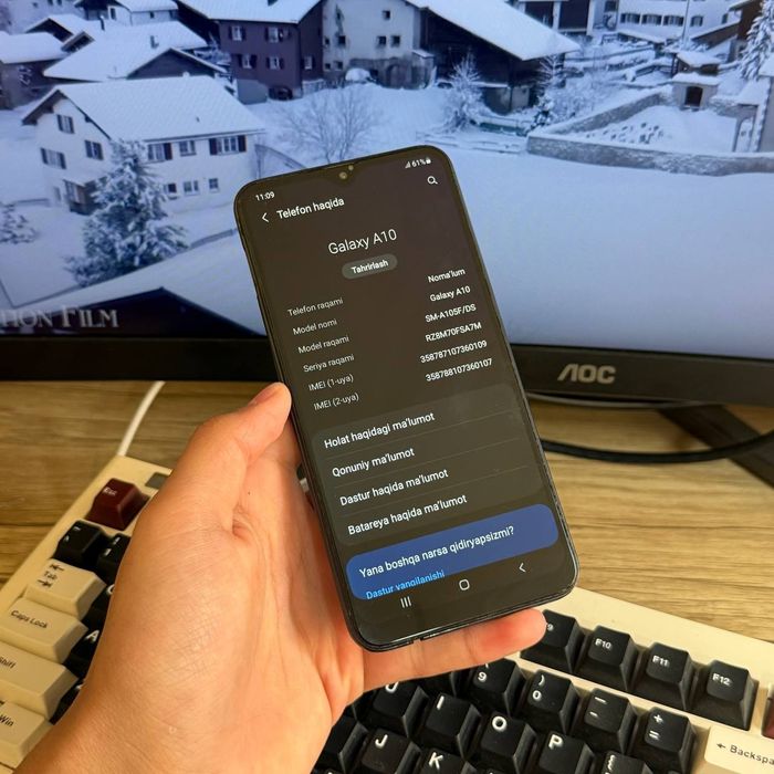 Samsung A10 dastavka bor