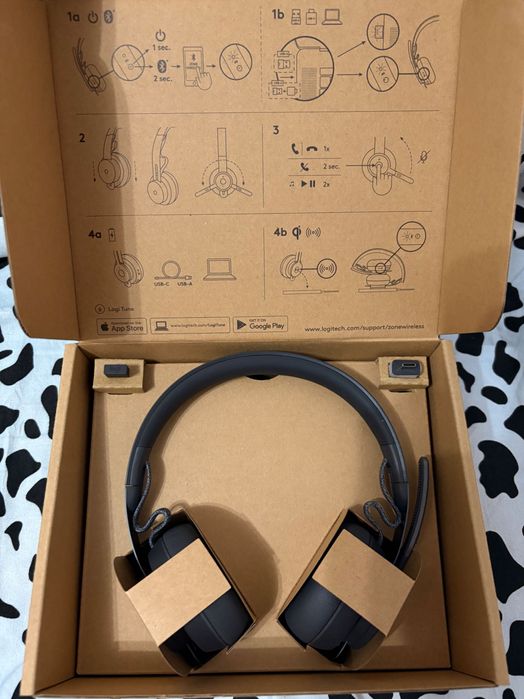 Casti Logitech Zone Wireless