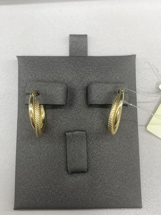 Золотые серьги конго