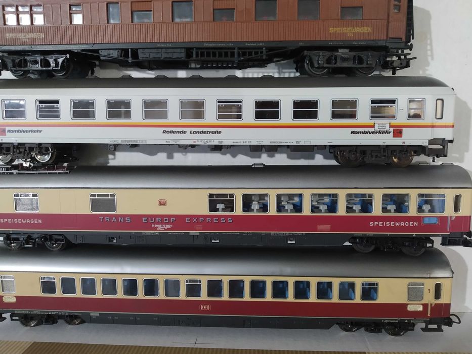Vagoane Fleischmann,Rowa,Liliput,scara HO,trenulete electrice