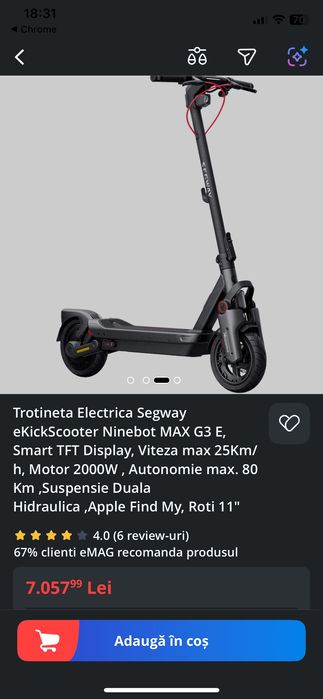 Trotinetă electrică