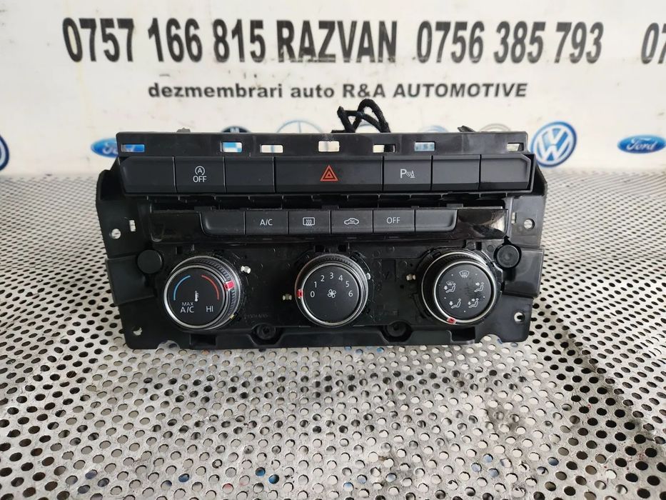 Panou Modul Comenzi Clima Climatronic Vw T-Roc Golf 7 VII Cod 5GAQ Dezmembrez Vw T-Roc - Dezmembrar