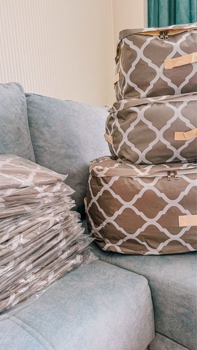 Органайзер для одежды, постельных вещей