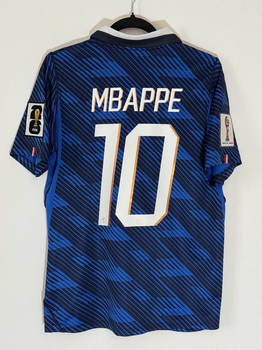Tricou fotbal Franta Home World Cup Mbappe