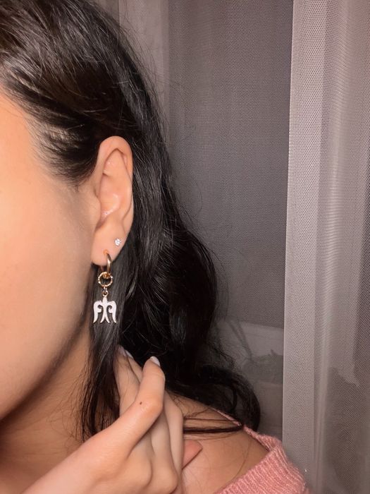 Этно- сережки, конго застежка