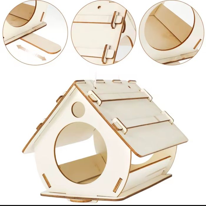 Căsuțe,hrănitoare pentru păsări