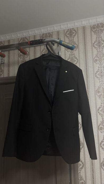 мужской пиджак черный