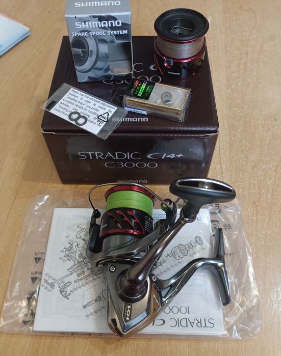 Катушка Shimano stradic ci4+ c3000
