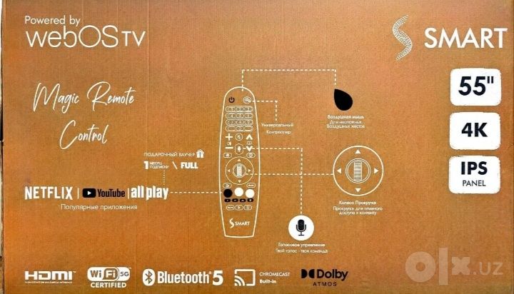 Smart tv 55 dyumli
