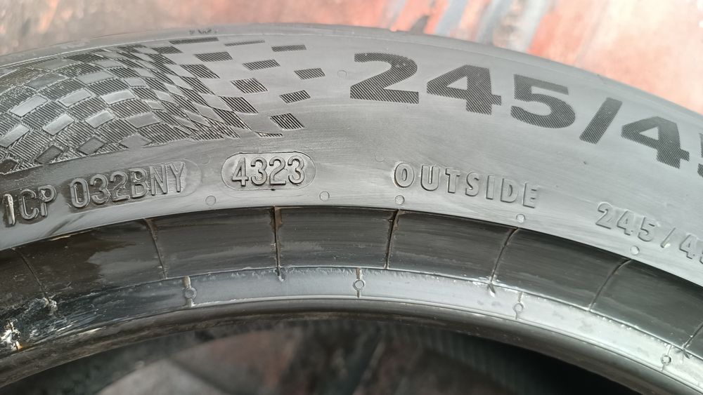 245/45/18 Continental Дот 4323