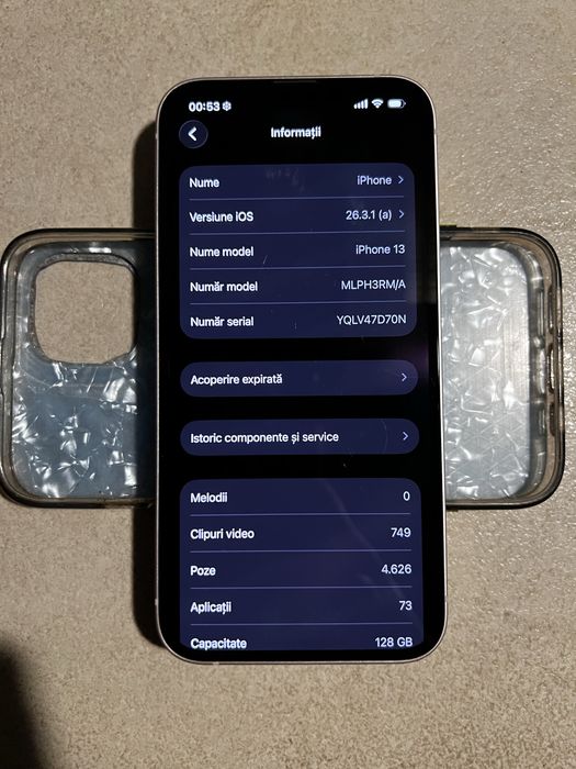 Iphone 13 impecabil, accept ori ce fel de test