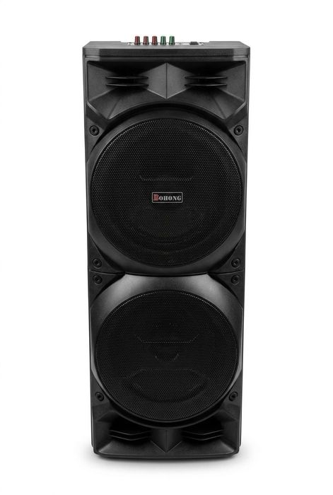 Мощная колонка Bohong D200K (Караоке, Bluetooth) / 220V и 12V