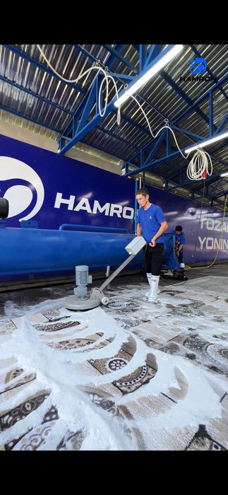 ГИЛАМ ЮВИШ       СТИРКА КОВРОВ Hamroh cleaning