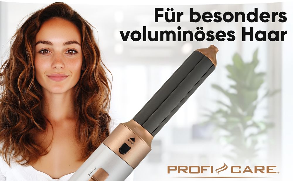 Нова четка за къдрене с горещ въздух ProfiCare PC-HAS 3132