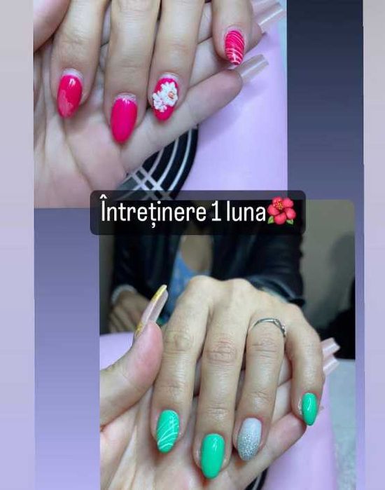 Unghii cu gel Oradea