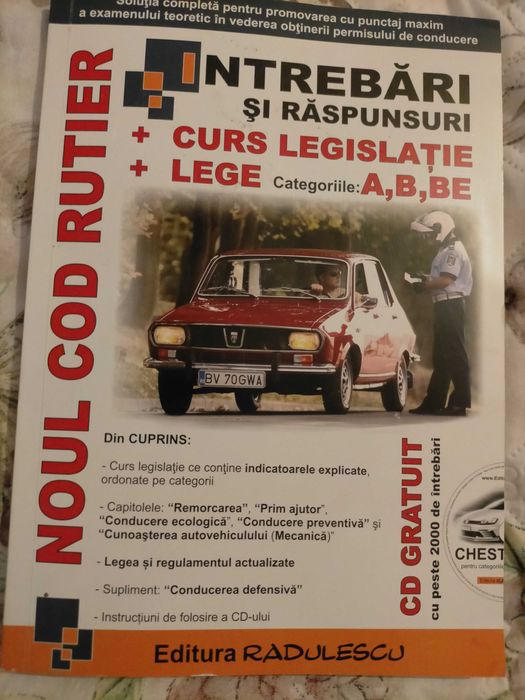 Carte legislatie rutiera