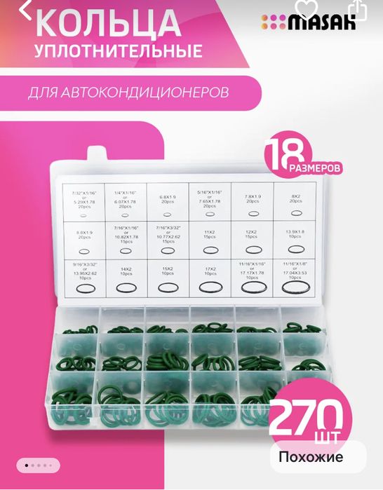 Уплотнительные кольца для всего