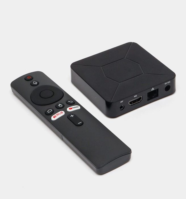 Q5 Smart BOX прошитый Android TV 4K Original Youtube Приставка 1000