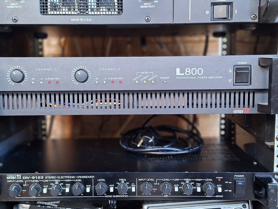 Стерео електронен кросовър InterM DIV-9123