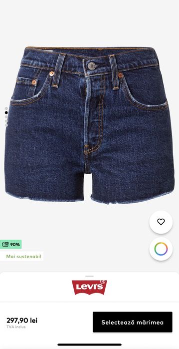 Pantaloni scurti de blugi Levi’s