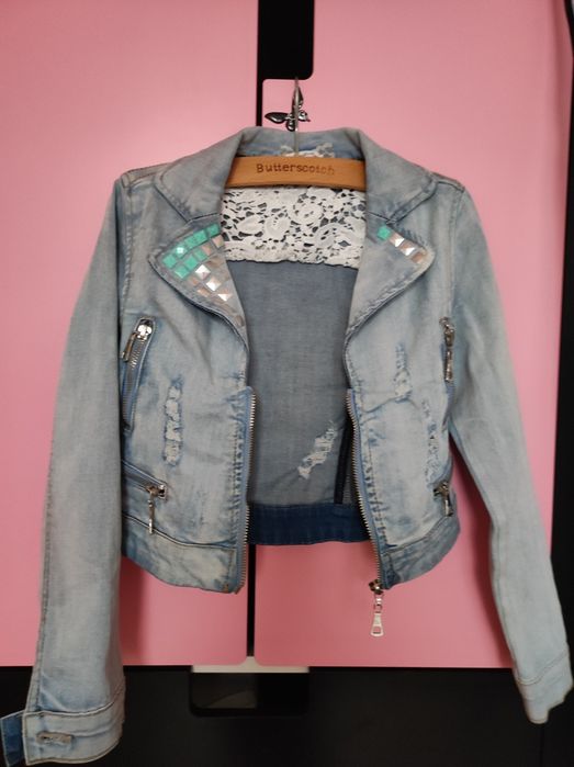 Детско дънково яке - fun&fun