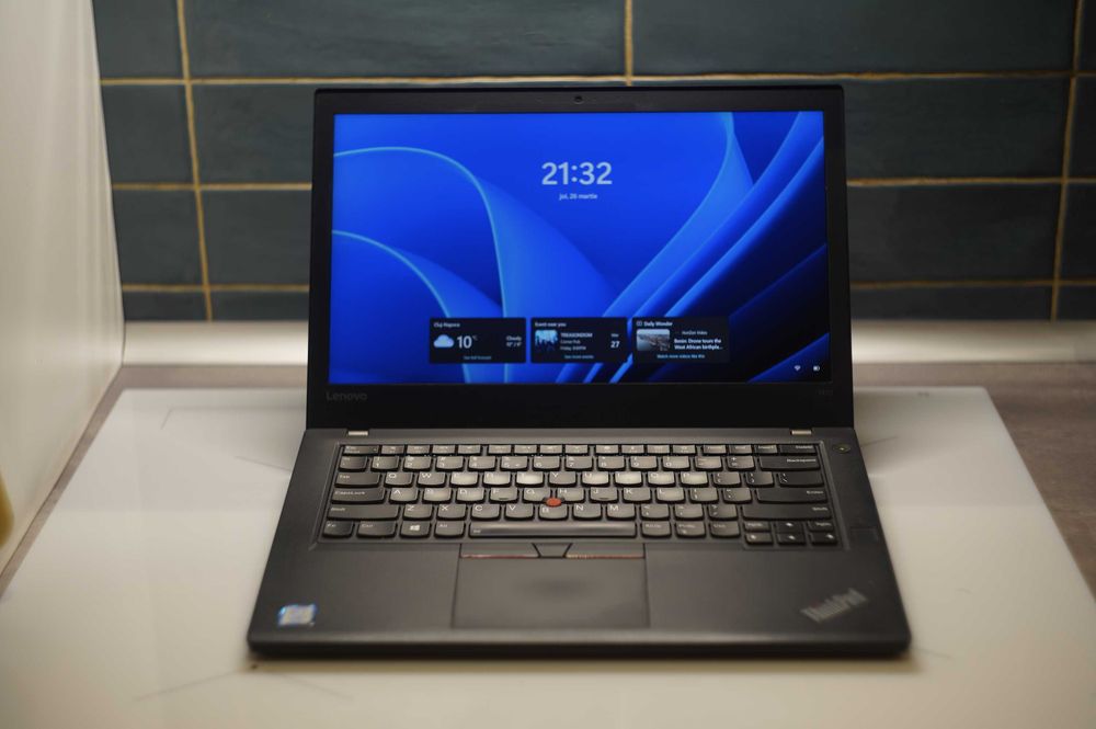 ThinkPad T470 14" i7-7500 2.70Ghz 16GB RAM 500GB+240GB SSD