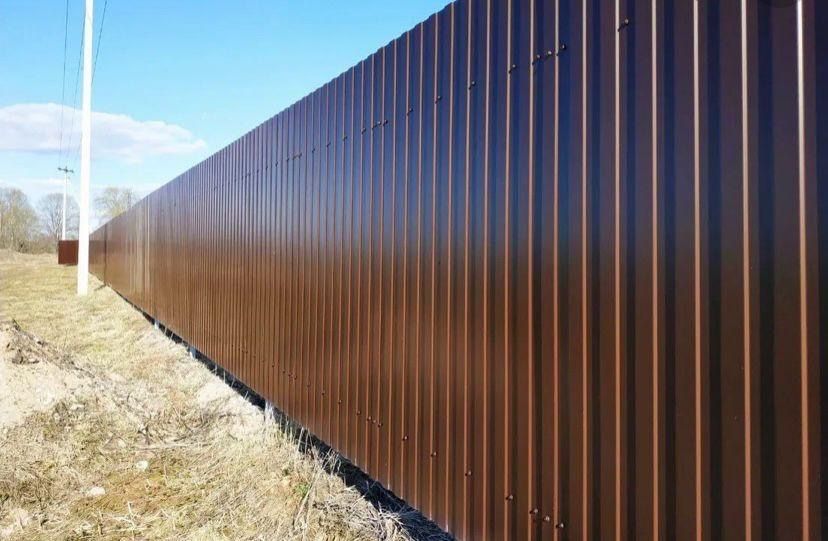 Установка заборы