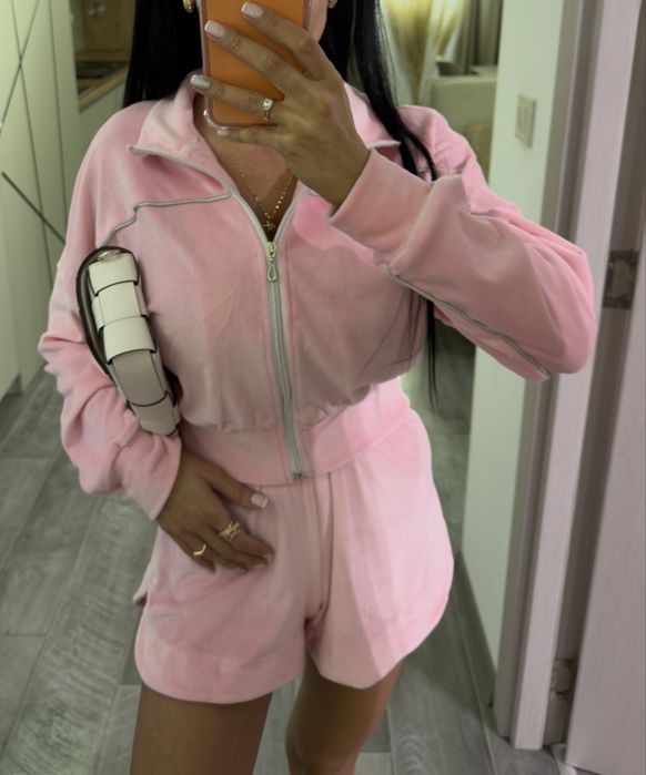 Велурен спортен сет