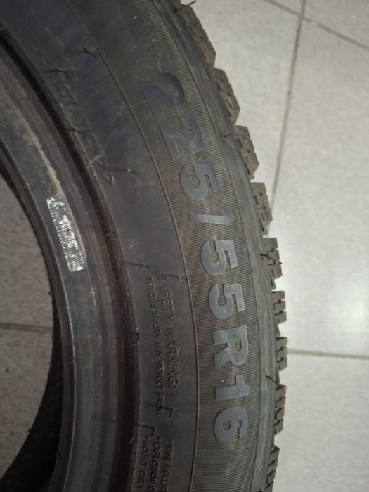 Шины шипованные 225*55R16