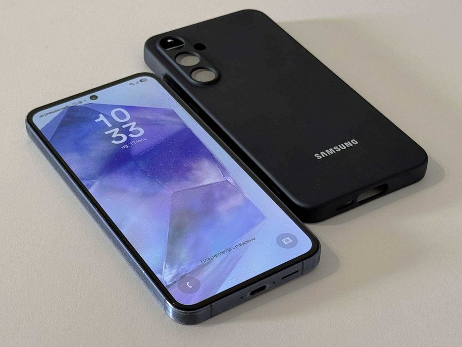 Бартер! Samsung Galaxy A55 Navy (Черен)