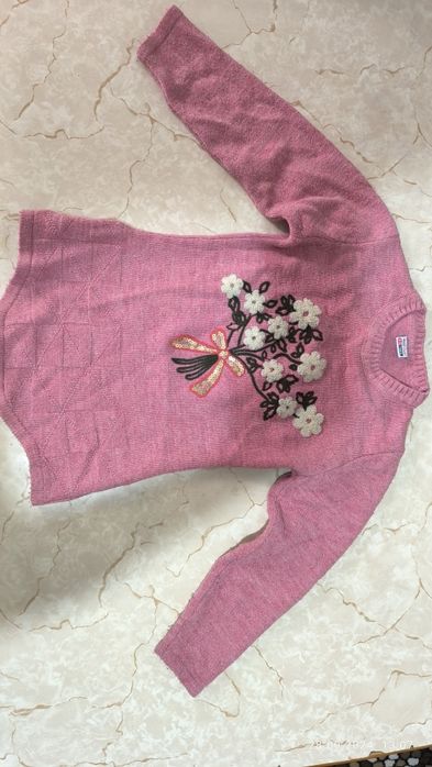 Тёплая кофта для девочек