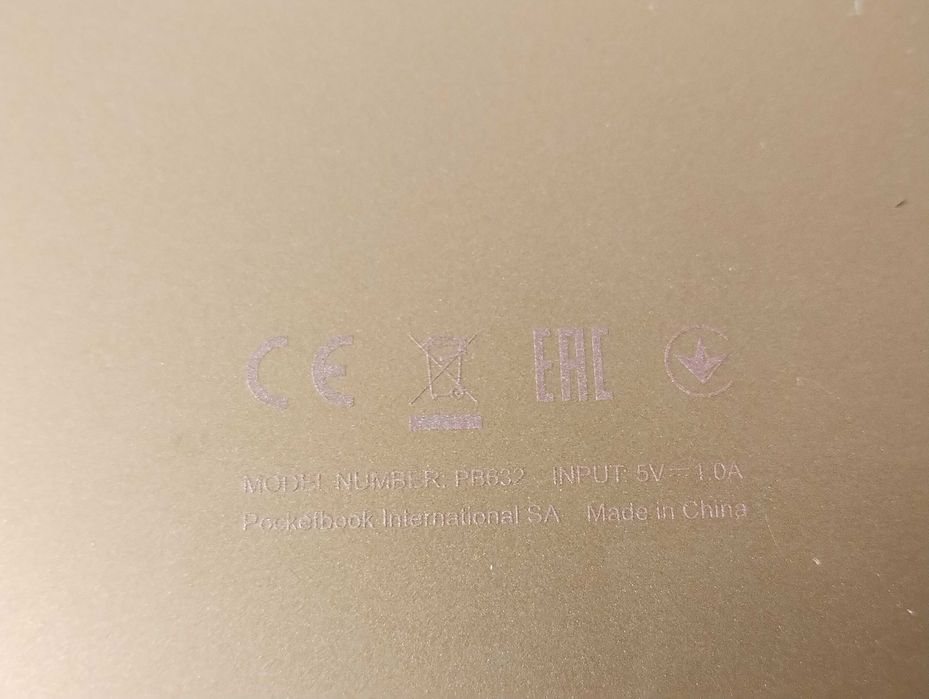 PocketBook - Touch HD 3 PB632 електронна книга за части