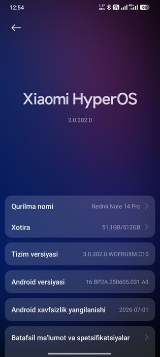Redmi not 14 pro