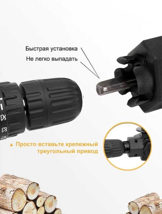 Мини пила  насадка для дрели и шуруповерта. Цепная пила