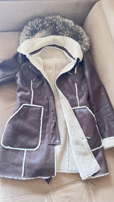 Дубленка натуральная в отличном состоянии