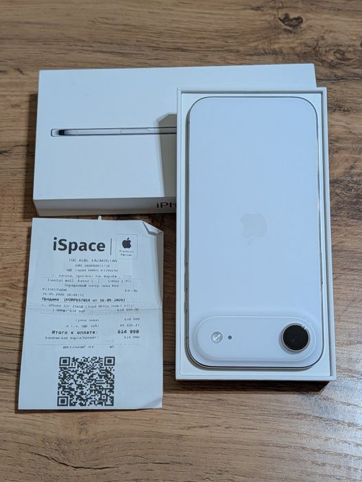 iPhone 17 Air 256 gb ёмкость 100 цикл 3
