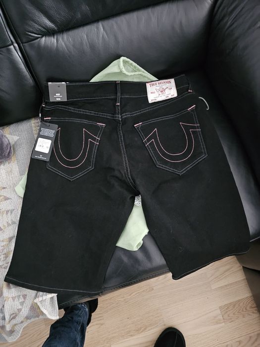 Pantalon scurt din Jeans True Religion marimea 33