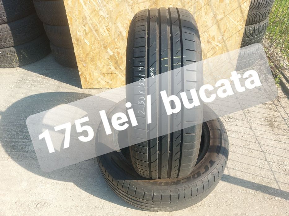 175 lei bucata! Doua anvelope de vara 235 55 r19 Tracmax dot 2022