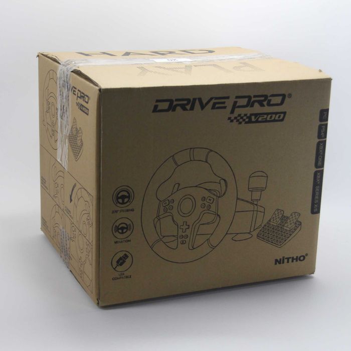 Volan Drive Pro V200 - Pedale + Schimbator - FULL BOX - Amanet FRESH Galati