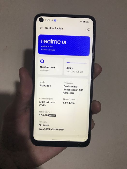 Realme 9i igravoy aparat